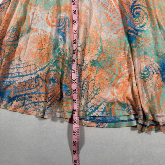 Lauren Ralph Lauren Drop Waist Boho Dress Sz Medium Paisley Fairy Festival Party - Picture 5 of 7